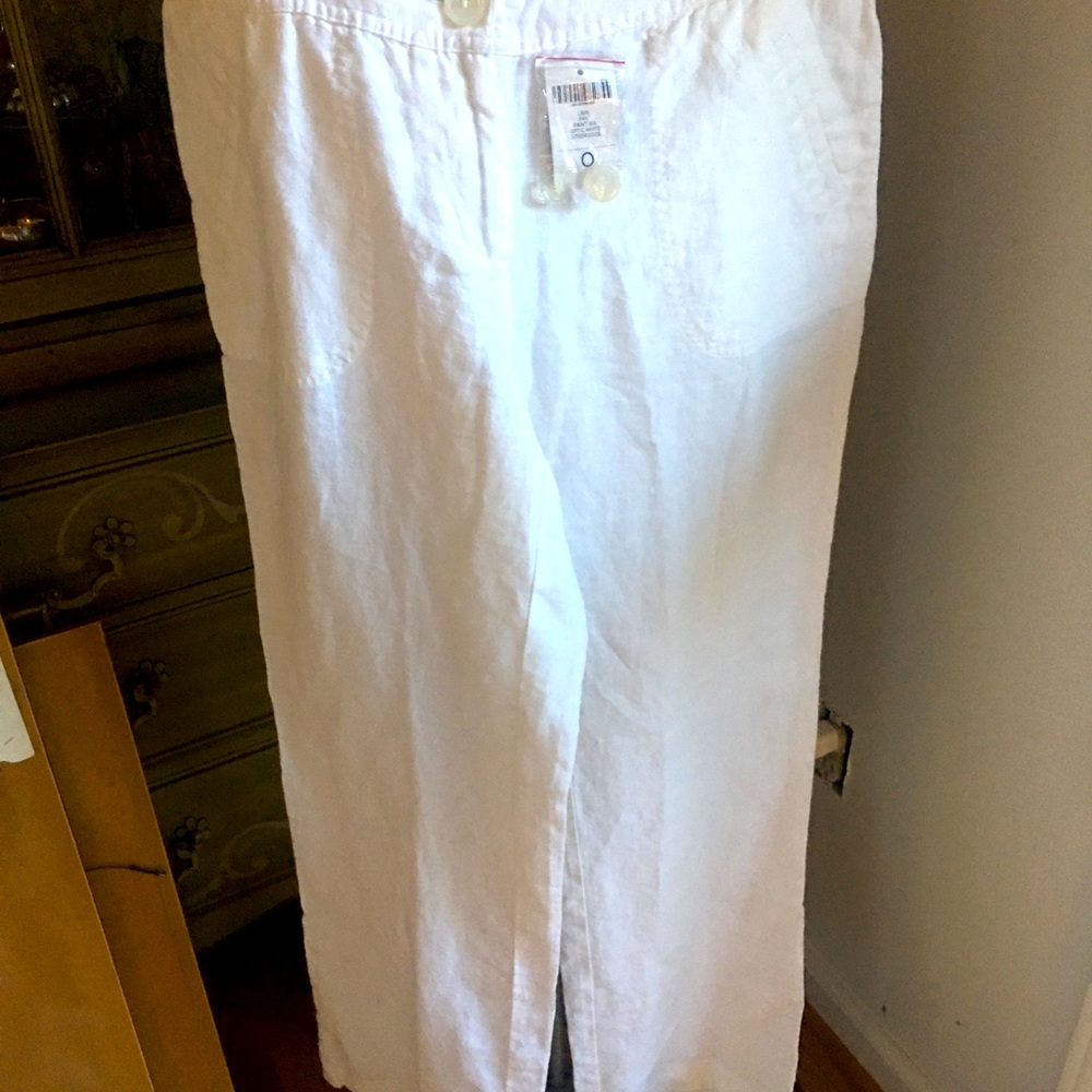 Chico’s ultimate fit linen pants